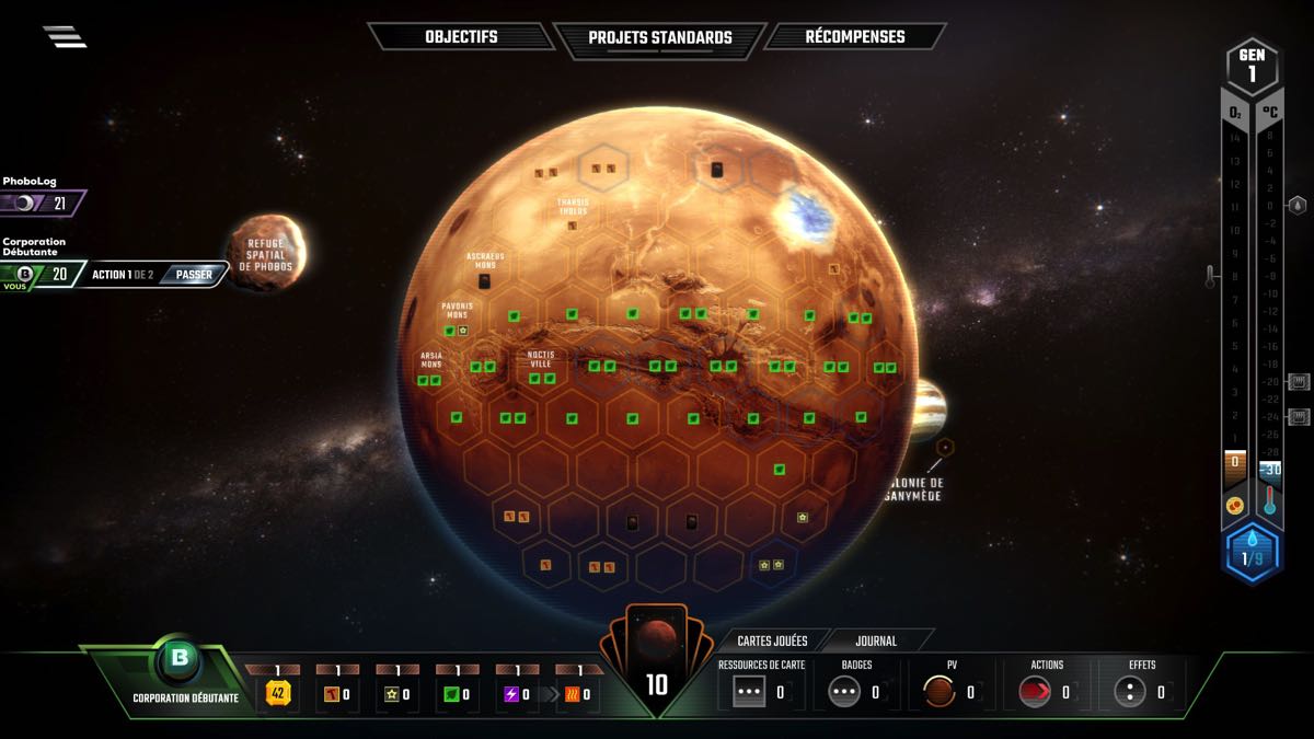 Terraforming Mars – Test et Avis : l'Odyssée vers Mars ! 